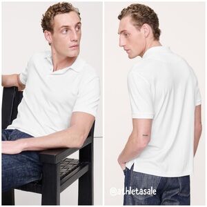 NWT Banana Republic Luxury-Touch Polo | Optic White